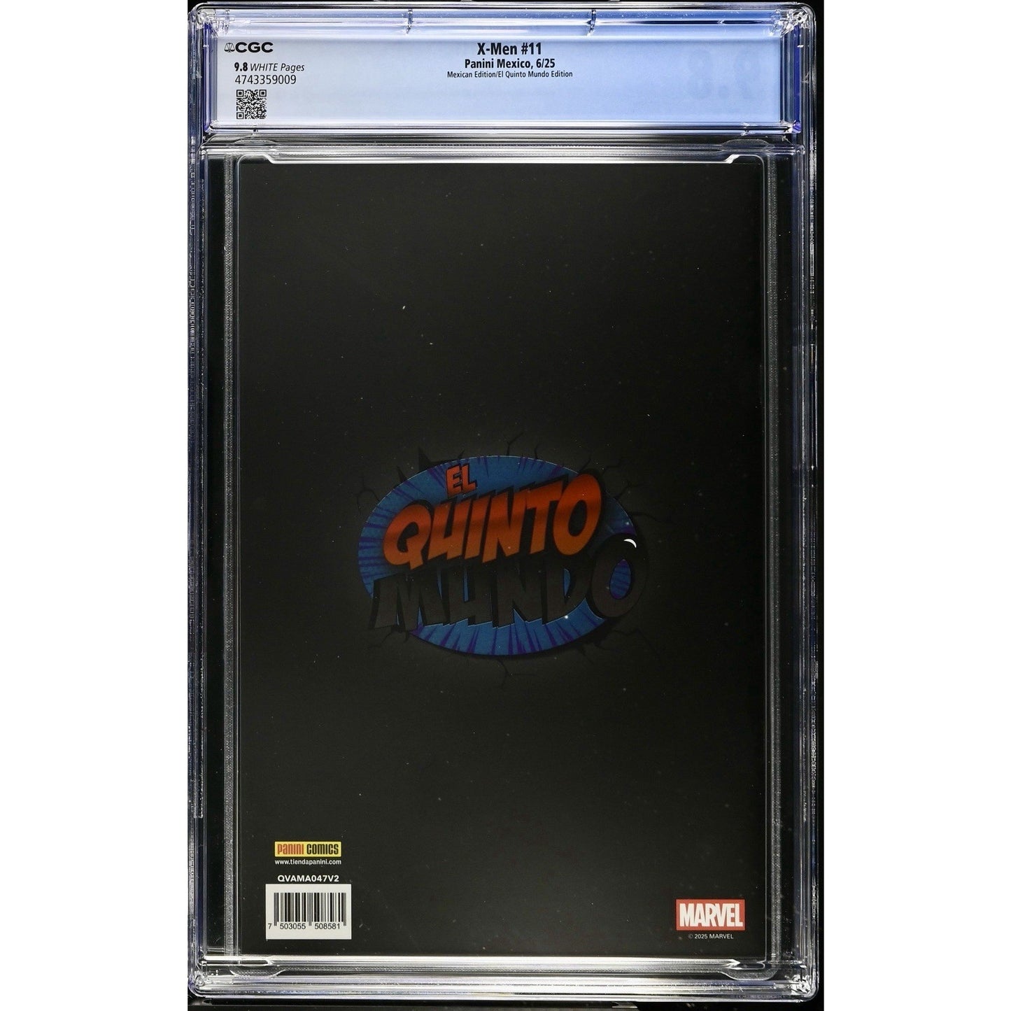 X-Men #11 (2025) CGC 9.8 | Panini Mexico - Marvel | Jim Lee Foil Cover Ltd 1000