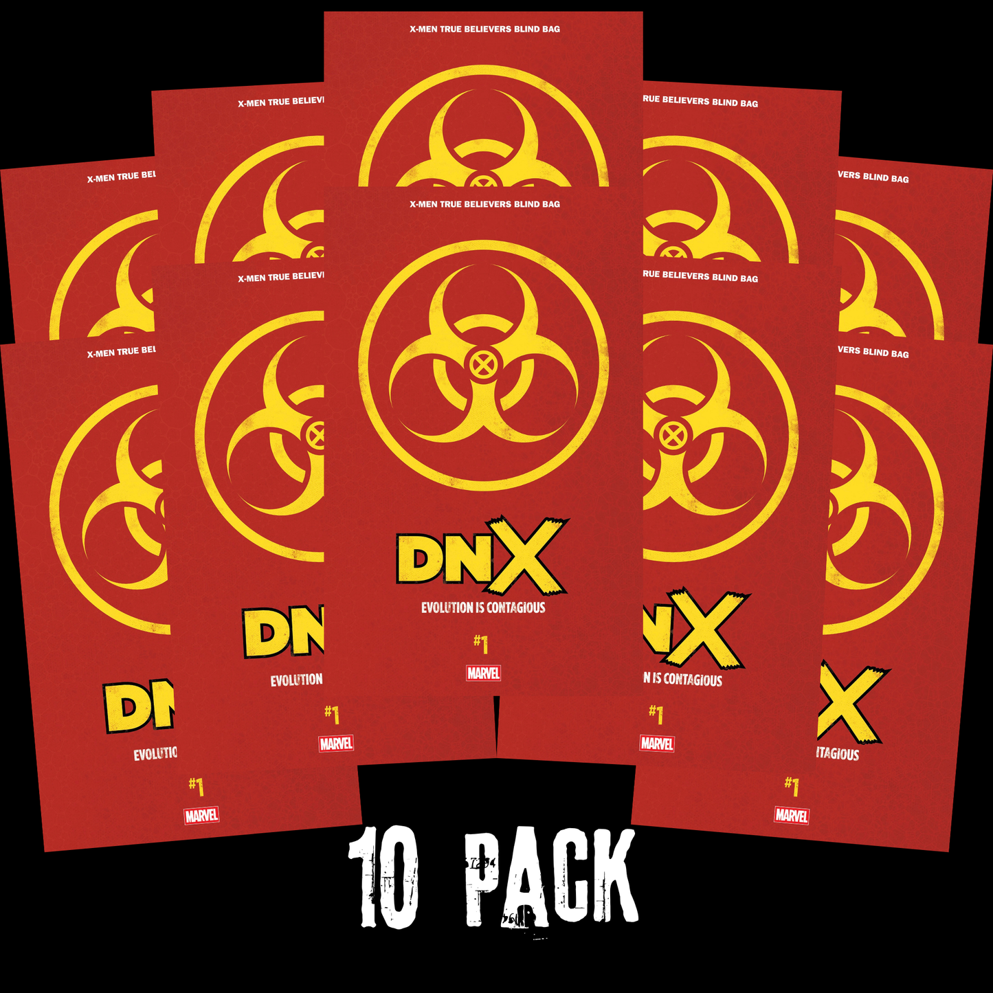 DNX #1 True Believers Blind Bag - 10 PACK BUNDLE