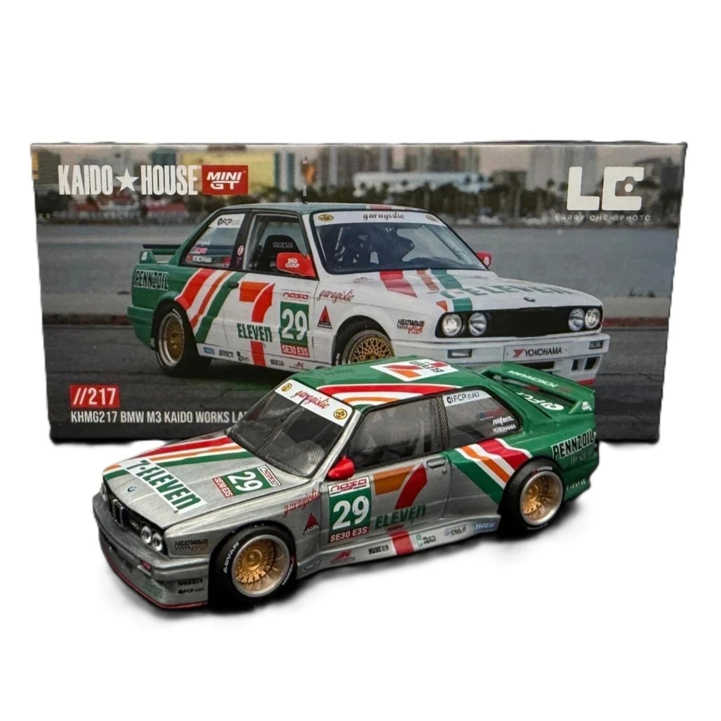 CHASE! Kaido House x Mini GT BMW M3 Kaido Works Larry Chen V1 USA Exclusive #217