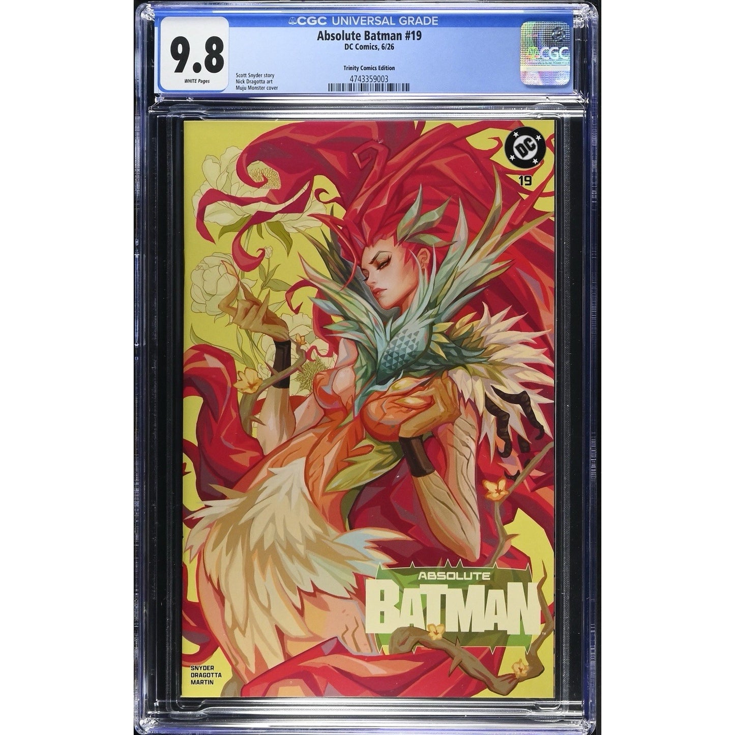 Absolute Batman #19 CGC 9.8 Muju Monster Trinity Comics Edition Variant