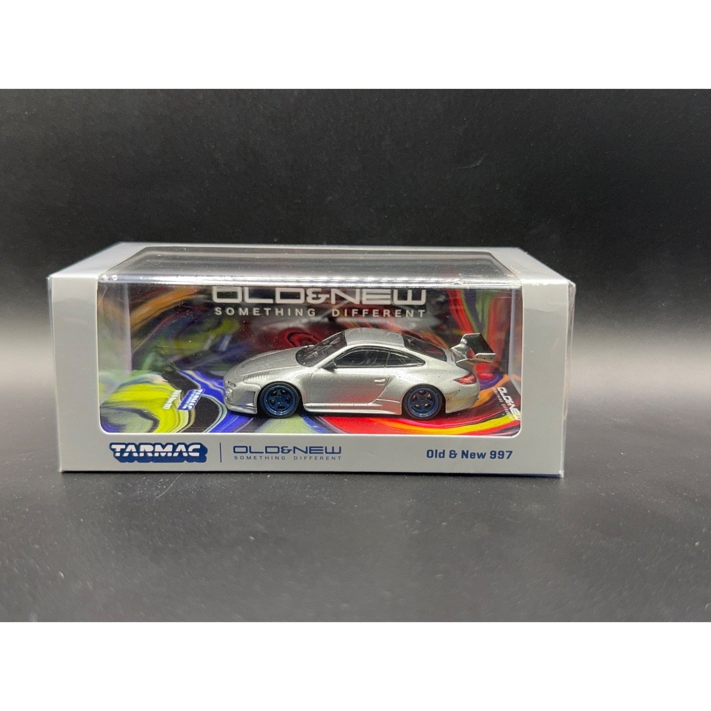 1/64 NEW Tarmac Works Old & New 997 Grey Metallic T64R-TL053-GRY