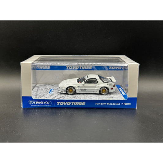 Tarmac Pandemic Mazda RX-7 FC3S 1/64 Diecast Car SEALED