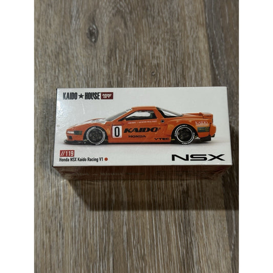 2024 Mini-GT Kaido House Orange HONDA NSX Kaido Racing V1 SEALED Item #KHMG119