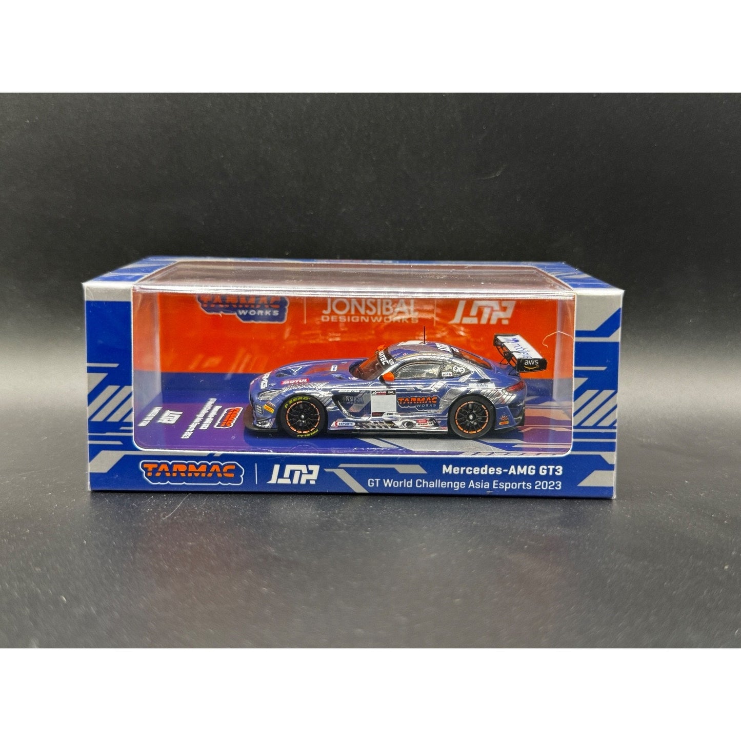 Mercedes-AMG GT4 Asia Esports - Tarmac Works T64-062-LOR Limited to 750 Pcs