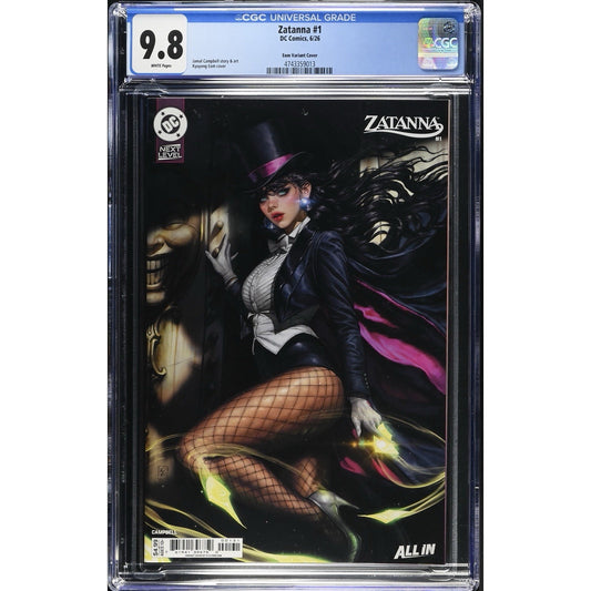 Zatanna #1 - Kyuyong Eom Variant Cover - CGC 9.8