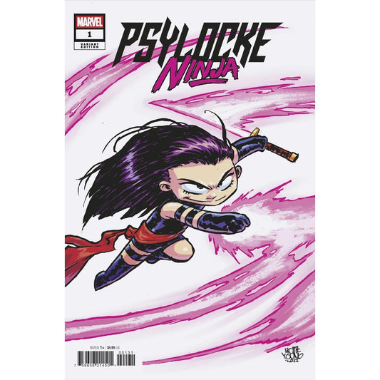 Psylocke Ninja #1 Skottie Young Variant - Marvel 2026