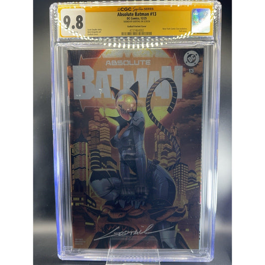 Absolute Batman #13 CGC SS 9.8 Godtail Signed NYCC Foil Variant