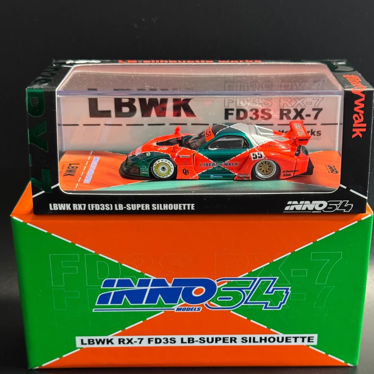 INNO64 Mazda RX7 FD3S LB-Super Silhouette 2024 Malaysia Expo - CHASE & Regular