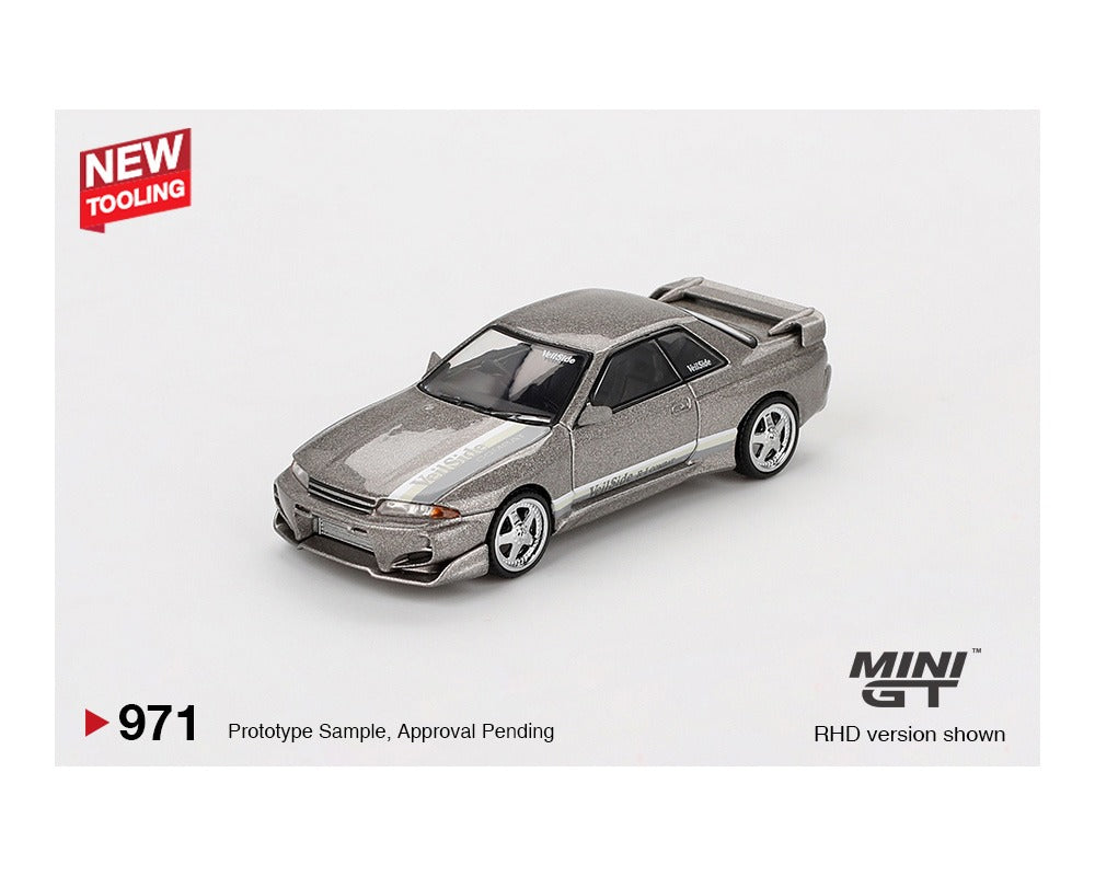 Mini GT 1:64 Nissan Skyline GT-R (R32) Veilside Combat C-I – Grey