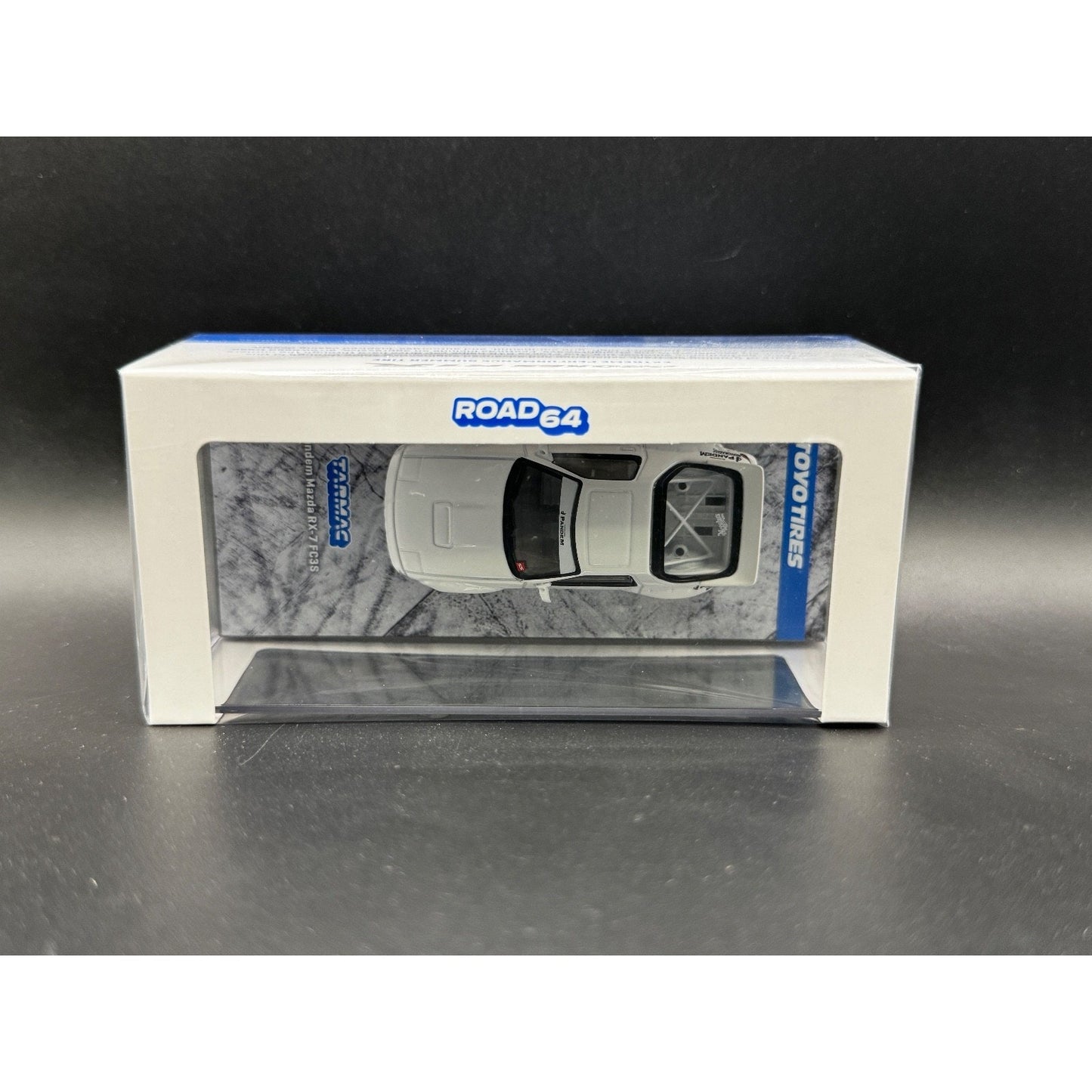 Tarmac Pandemic Mazda RX-7 FC3S 1/64 Diecast Car SEALED