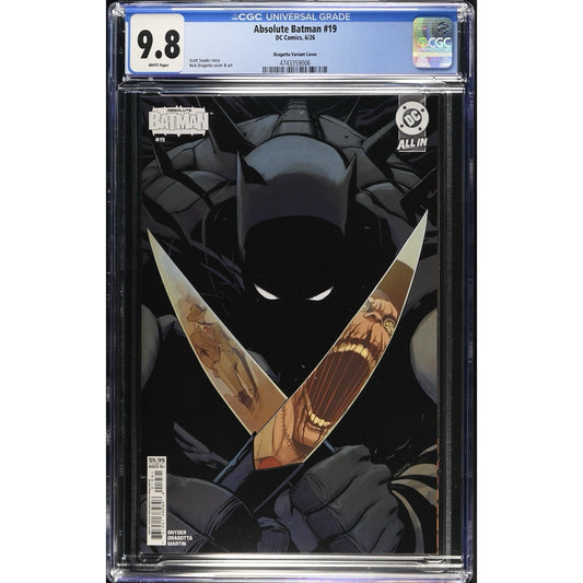 Absolute Batman #19 - Nick Dragotta Variant Cover (1st Printing) - CGC 9.8