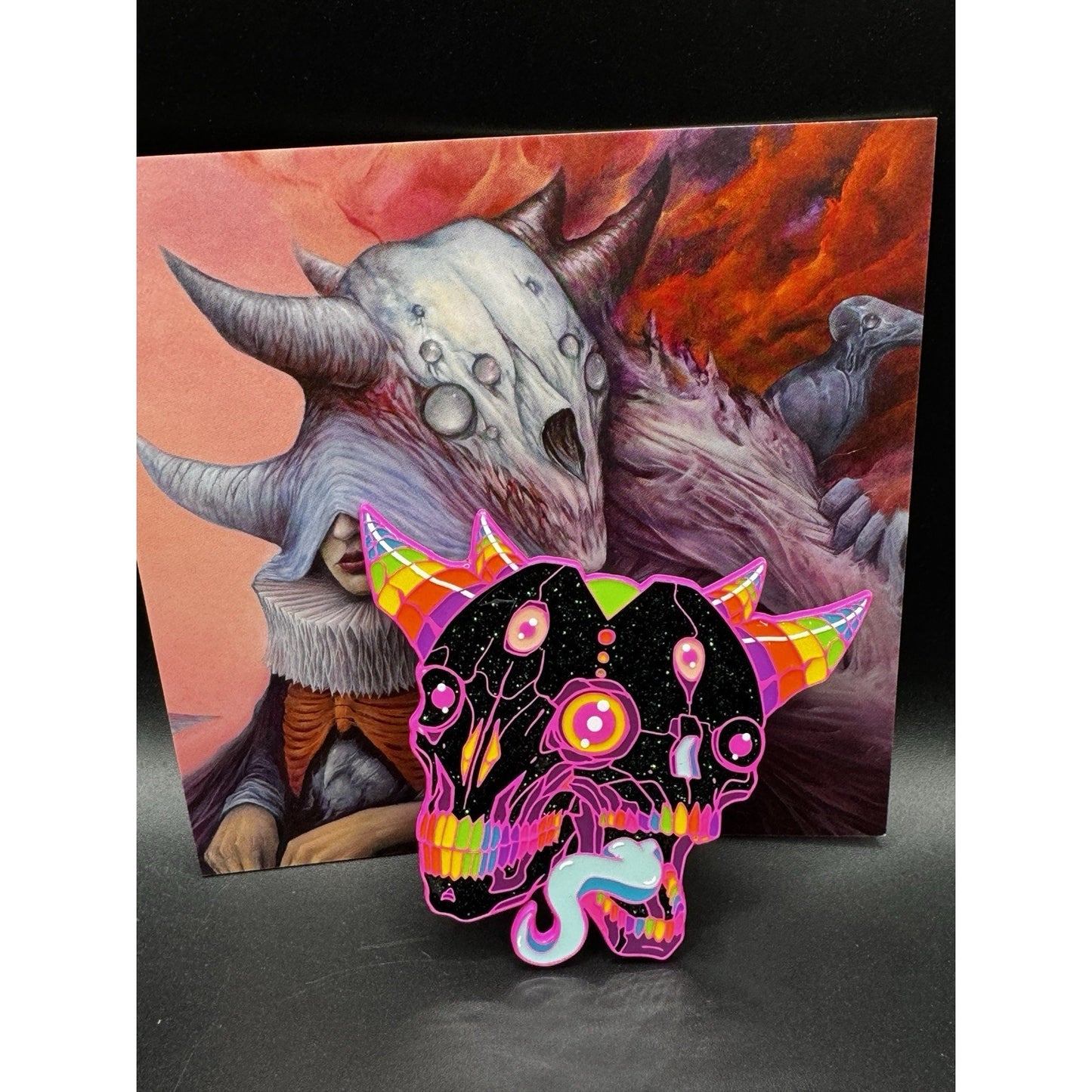 Dave Correia Mother Nature: Cosmic Void Enamel Pin Limited Almost Amusing