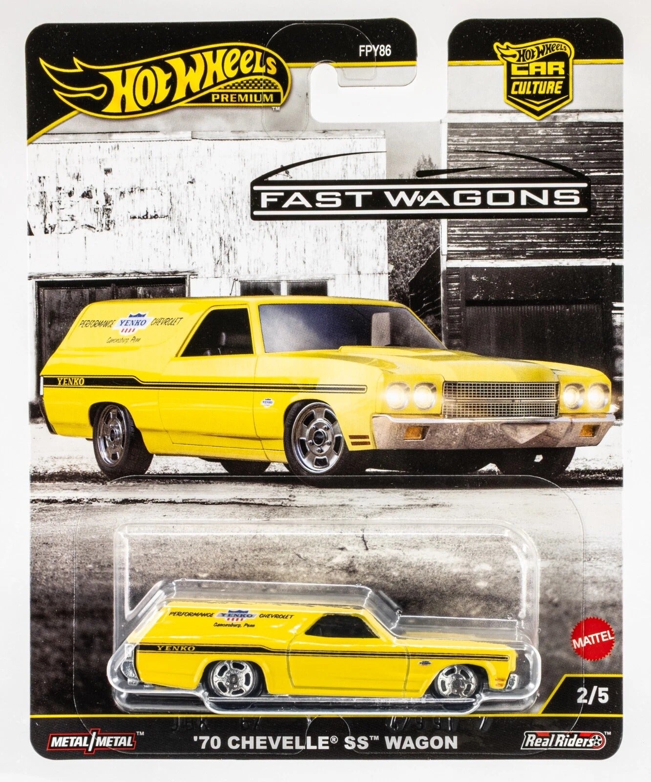 2025 Hot Wheels Premium Car Culture Fast Wagons - Full Set of 5 Cars